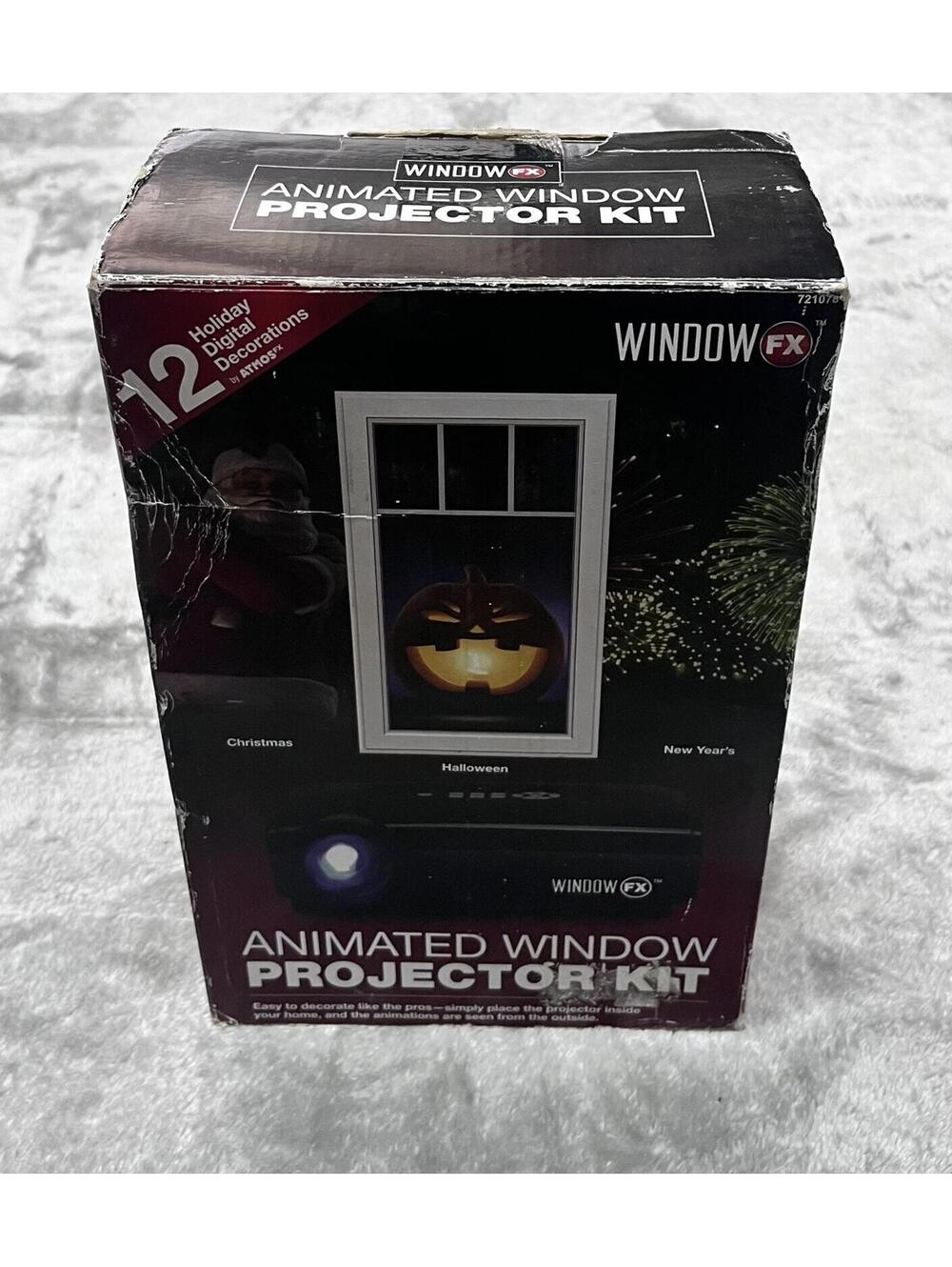 WINDOW FX Animated Window Projector Kit  Christmas Halloween